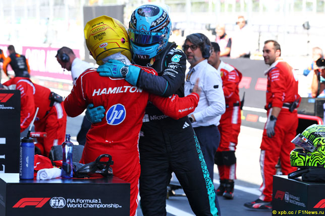 Джордж Расселл: Ferrari произвела впечатление