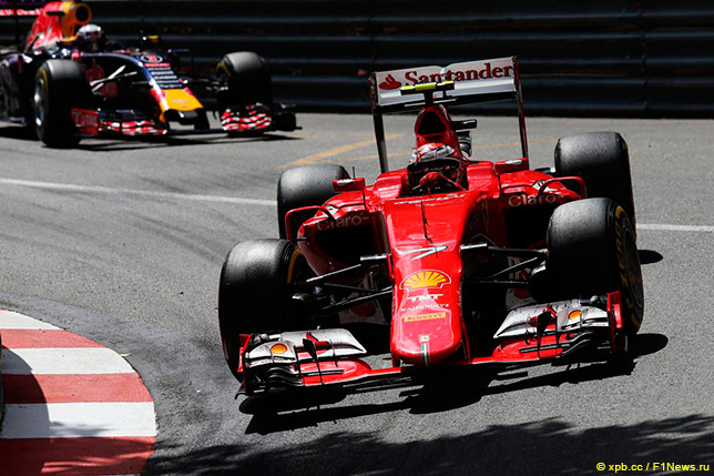 Даниэль Риккардо и Кими Райкконен