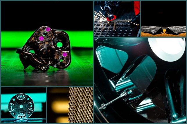 Различные детали машины и инструменты, применявшиеся при её создании, фото пресс-службы Aston Martin