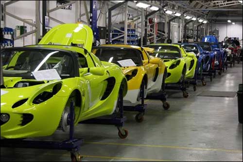 Завод Lotus Cars в Южном Норфолке, Англия
