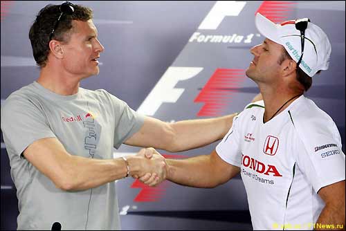 Дэвид Култхард и Рубенс Баррикелло