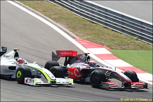 Рубенс Баррикелло и Хейкки Ковалайнен