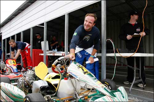 Рубенс Баррикелло на соревнованиях в Орландо