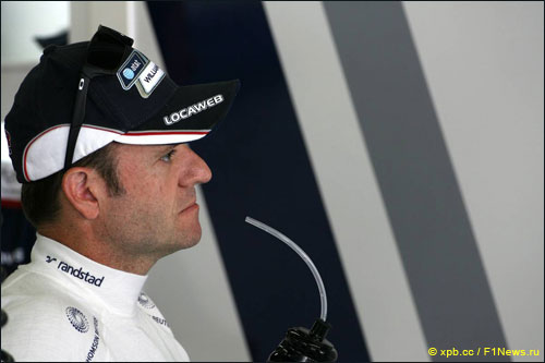 Рубенс Баррикелло на Гран При Бразилии