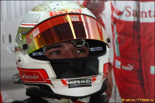 Резервный пилот Ferrari Жюль Бьянки