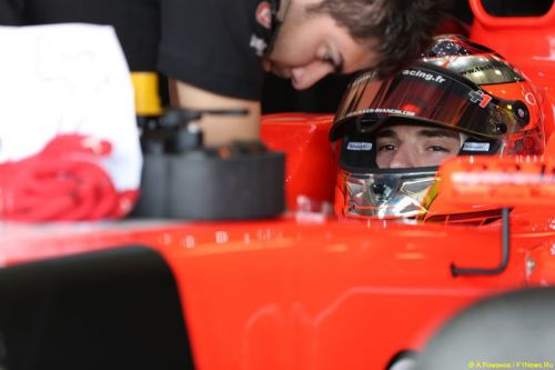 Жюль Бьянки на этапе Мировой серии Renault в России