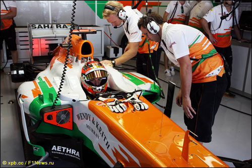 Жюль Бьянки на Гран При Абу-Даби