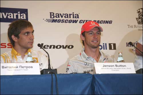 Виталий Петров и Дженсон Баттон