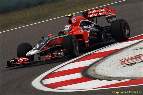 Virgin MVR-02 на трассе