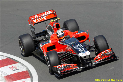 Жером Д'Амброзио на трассе Гран При Канады