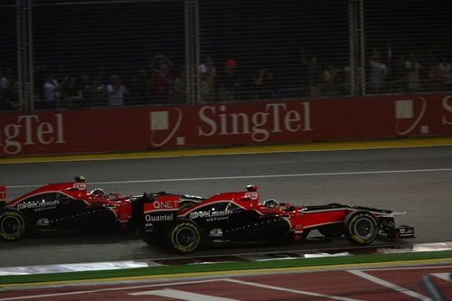 Гран При Сингапура. Жером Д'Амброзио и Тимо Глок