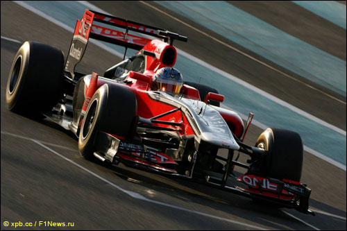 Шарль Пик на молодёжных тестах в Абу-Даби