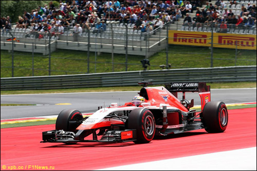 Жюль Бьянки в Австрии