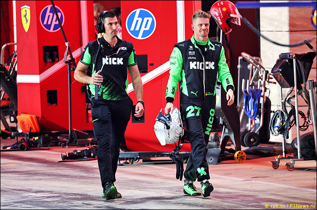 Нико Хюлкенберг возвращается в боксы
