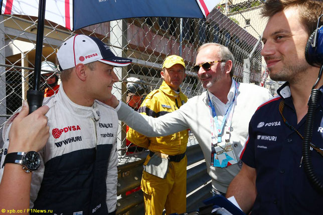 Валттери Боттас и Дидье Котон (2013 год)