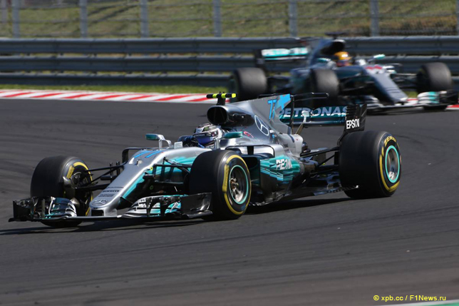 Гран При Венгрии. Гонщики Mercedes