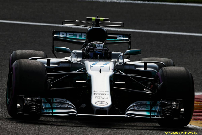 Гран При Бельгии. Валттери Боттас