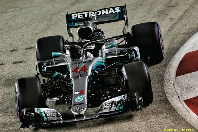 Гран При Сингапура. Льюис Хэмилтон