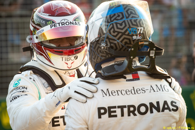 Гран При Австралии. Гонщики Mercedes