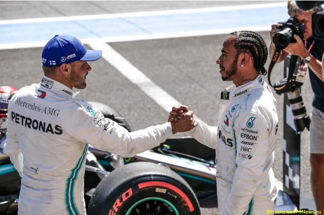 Гран При Франции. Гонщики Mercedes