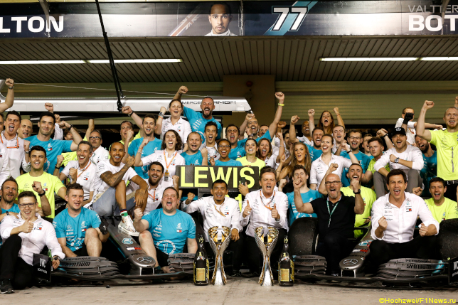 Гран При Абу-Даби. Команда Mercedes