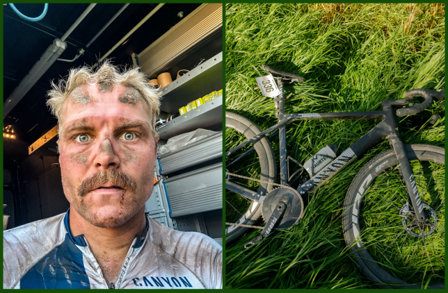 Валттери Боттас и его велосипед, фото из социальных сетей