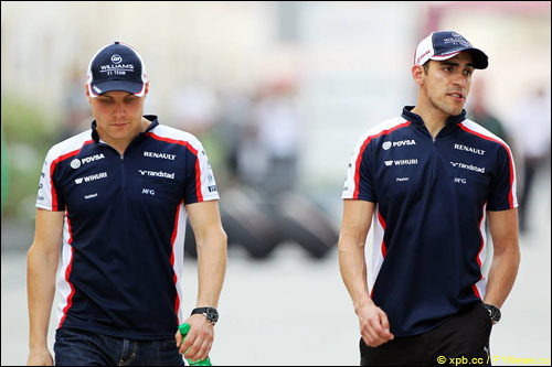 Валттери Боттас и Пастор Мальдонадо