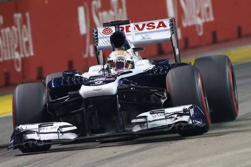 Гран При Сингапура. Пастор Мальдонадо