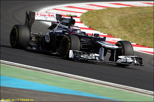 Валттери Боттас на корейской трассе, 2012 год