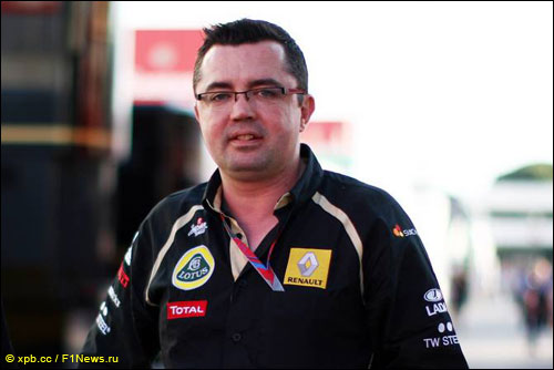 Руководитель Lotus Renault GP Эрик Булье