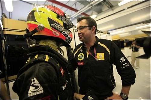 Эрик Булье (справа) и Роман Грожан