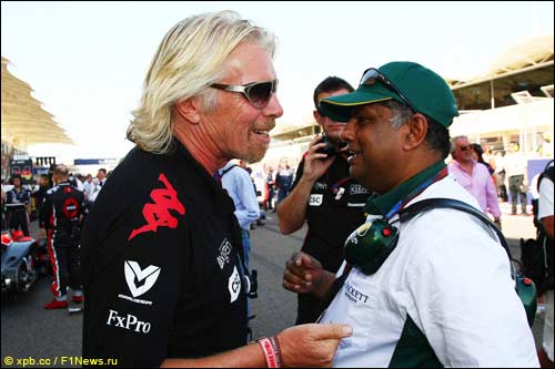 Ричард Брэнсон и Тони Фернандес