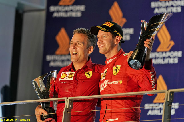 Себастьян Феттель и Инаки Руэда