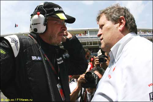 Росс Браун и Норберт Хауг