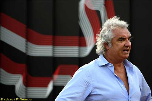 Флавио Бриаторе в Сингапуре