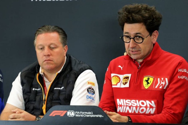 Зак Браун и Маттиа Бинотто