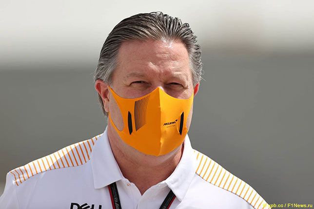 Зак Браун, исполнительный директор McLaren Racing