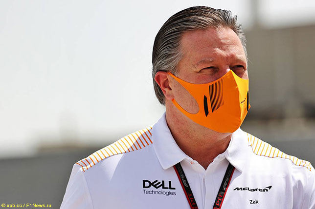 Зак Браун, исполнительный директор McLaren Racing