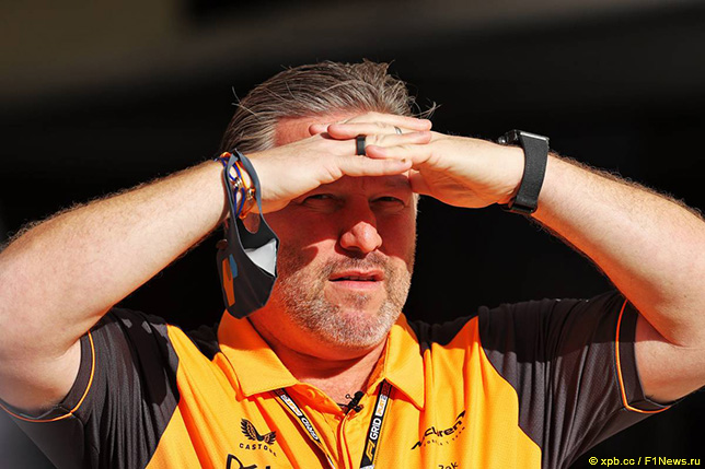 Зак Браун, исполнительный директор McLaren Racing