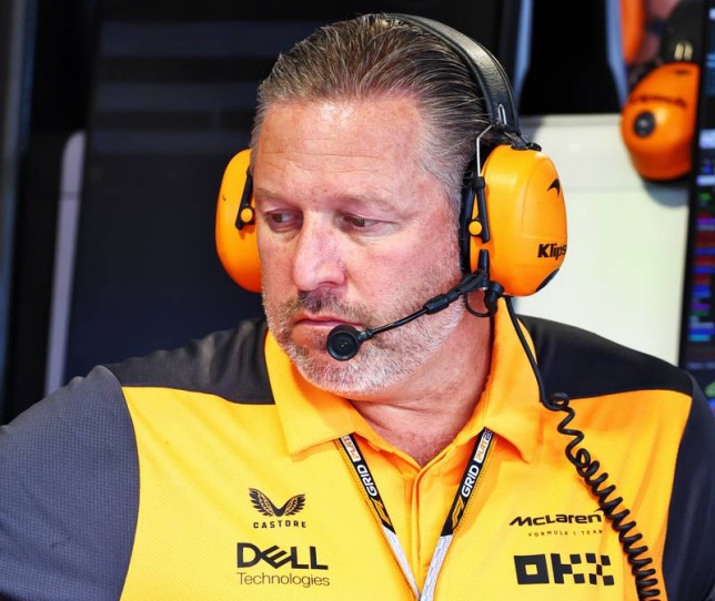 Зак Браун, исполнительный директор McLaren Racing, фото XPB