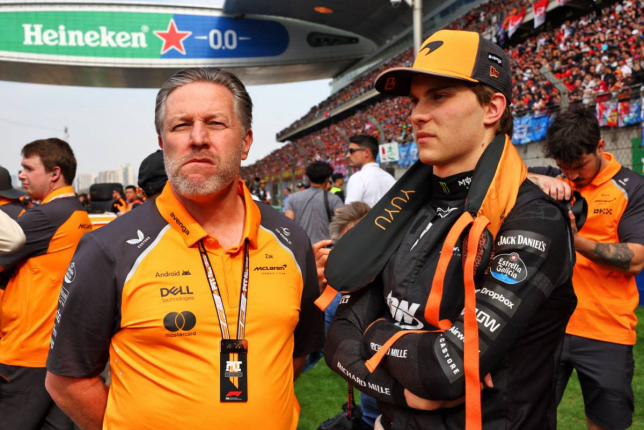 Зак Браун и Оскар Пиастри, фото XPB