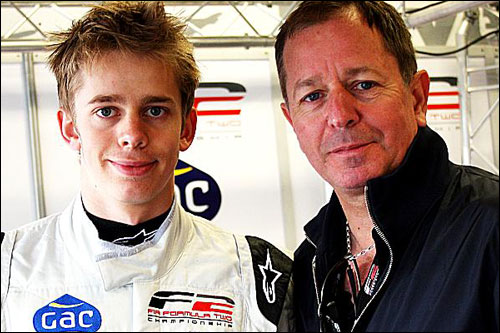 Алекс Брандл со своим отцом Мартином