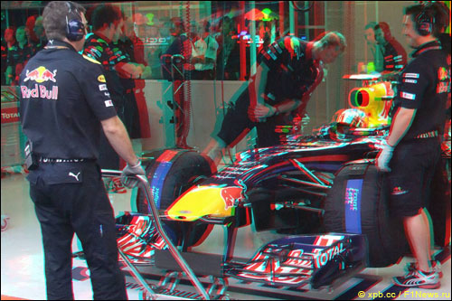 Пробная съемка в 3D, Гран При Бельгии 2010