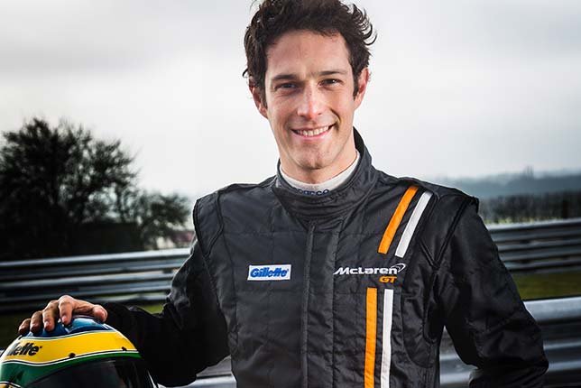 Бруно Сенна - заводской гонщик McLaren GT