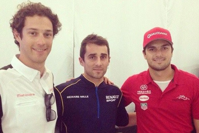 Бруно Сенна, Николя Прост и Нельсон Пике