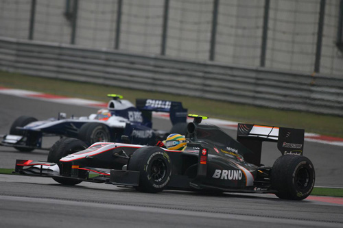 Гран При Китая. Автодром Shanghai International. Бруно Сенна.