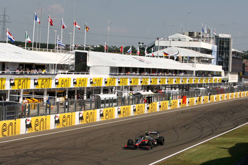 Гран При Венгрии. Автодром Хунгароринг. Бруно Сенна.