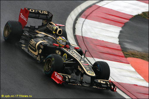 Бруно Сенна на трассе Гран При Кореи