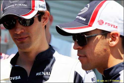 Бруно Сенна и Пастор Мальдонадо