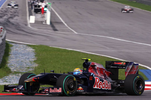 Малайзия. Автодром Сепанг. Себастьен Буэми за рулем STR4